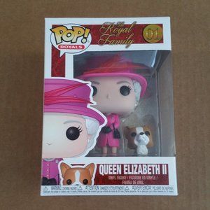 Funko Pop! The Royal Family - Queen Elizabeth II Vinyl Figure #01